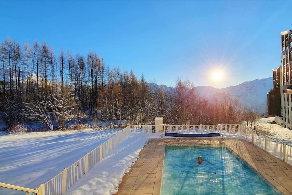 *Nouveau* Pied Des Pistes * Piscine Ext. Chauffee* Alpe dʼHuez Extérieur photo
